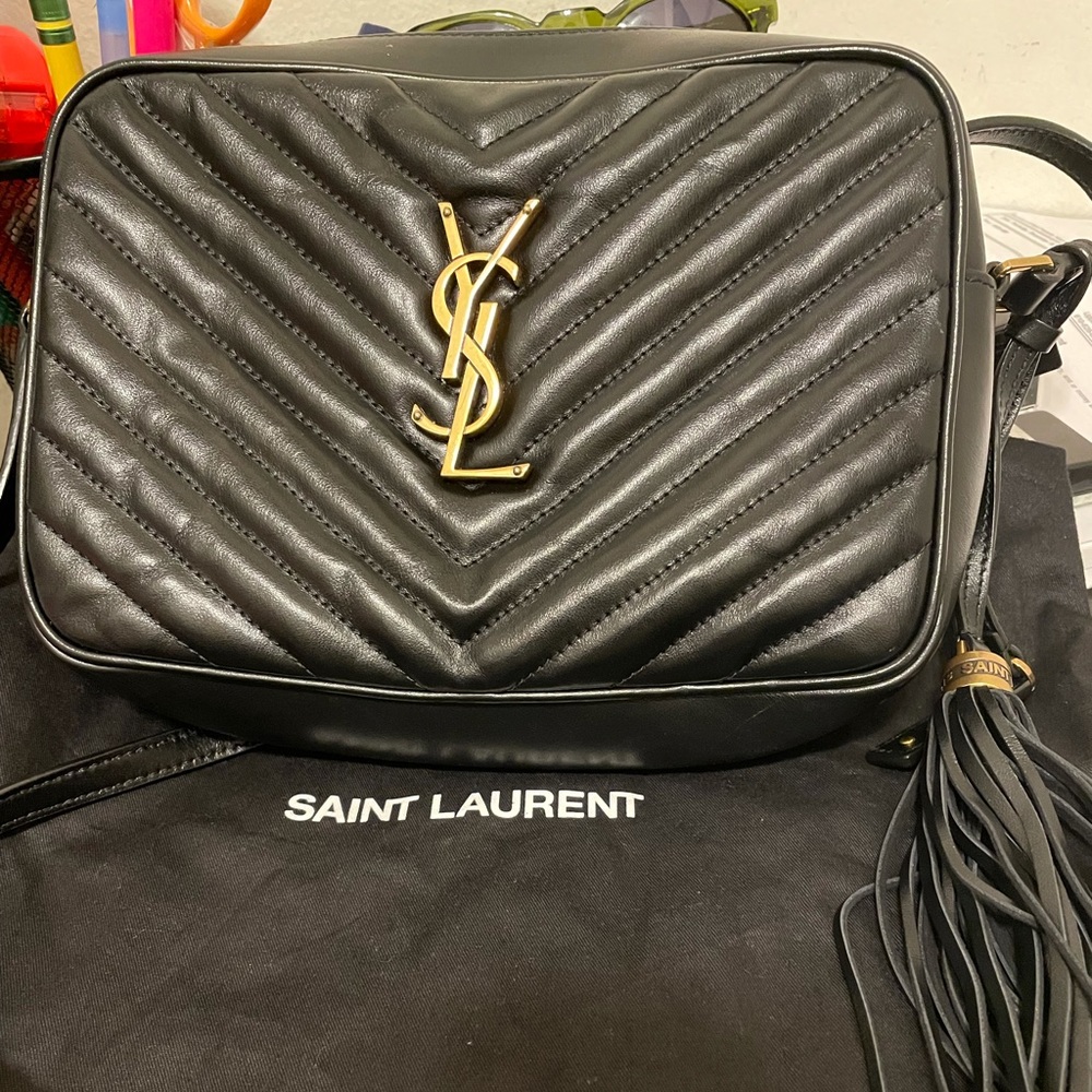 Lou Matelassé Leather Camera Bag